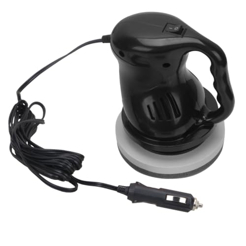 Cabilock Pulidora de Autos Mini Máquina de Abrillantado y Cera Herramienta de Cosmético Reparación de Rayones y Práctico Color Negro