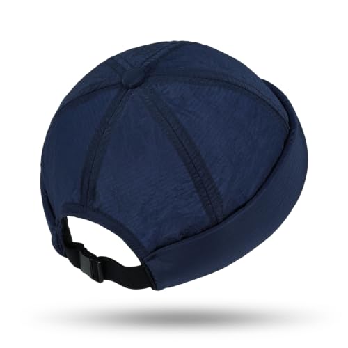 Image of CLAPE Lightweight Breathable Brimless Cap Street Casual Versatile Summer Quick Dry Docker Cap No Brim Sailor Cap Leon Cap