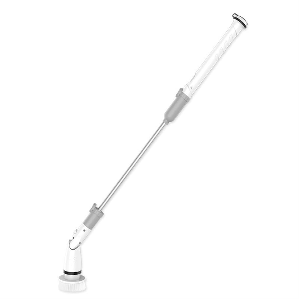 Depurador giratorio eléctrico, mopas para limpieza de suelos, batería de litio de 4000 mAh, 4 cabezales de limpieza reemplazables, limpiador de ducha eléctrica para baño, bañera, azulejos, piso
