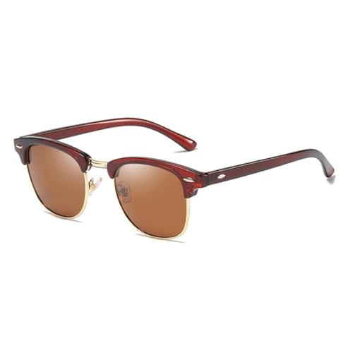 Lunettes de soleil noires pour hommes et femmes avec verres polarisés classiques