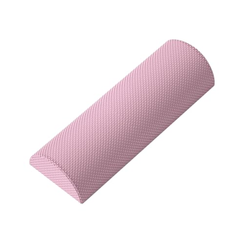 Nuyhadds Media espuma Roller, Half Roller Foam,Rodillo de estiramiento de espalda | Suministros de relajación de masaje muscular, equipo de entrenamiento de yoga para rehabilitación deportiva