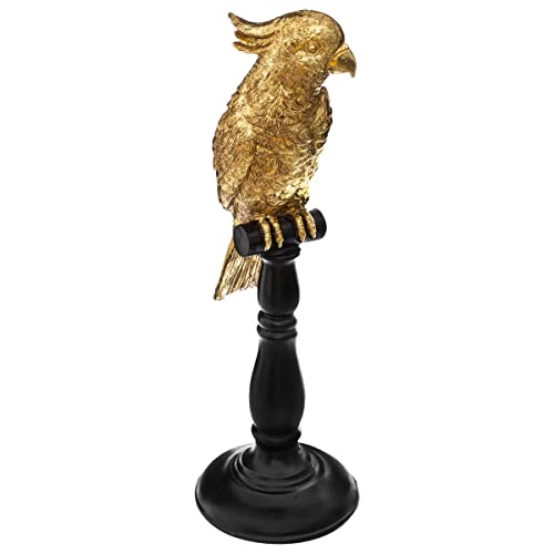 ATMOSPHERA CREATEUR D'INTERIEUR Loro Dorado Resina h. 33 Pavo Real