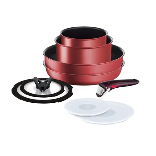 Batterie de cuisine 9 pièces Ingenio IH Raffiné Unlimited Tefal - Tous feux + induction - L3839392