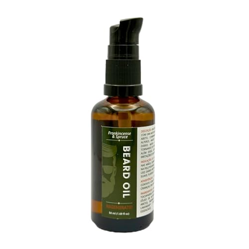 Aceite para Barba Regenerador 100% Natural – 50 ml | Hidratante y Suavizante | Origen Reino Unido – Sentio Terapias