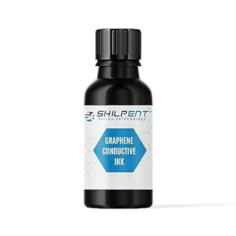 Shilpent Graphene Conductive Ink (Water Based)(Pack of 25 ML)