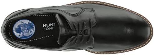 Nunn Bush Men's Hayden Plain Toe Oxford Dress Casual Leather Lace Up Shoes, Black, 10 Wide | Image 4