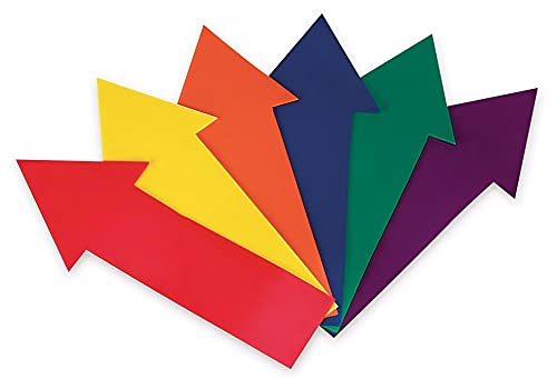 Image of GSi Spot Markers - Non-Slip Non-Toxic Poly Spots - Floor Markers for PE, Sports & Classroom Activities