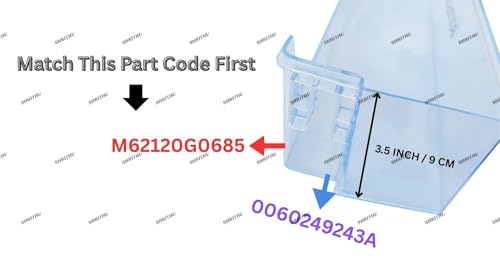 Image of SHRITHU Bottle Shelf Rack for Fridge Compatible with Haier Double Door Refrigerator Gross Volume 276 Liter Part Code M62120G0685, 0060249243A