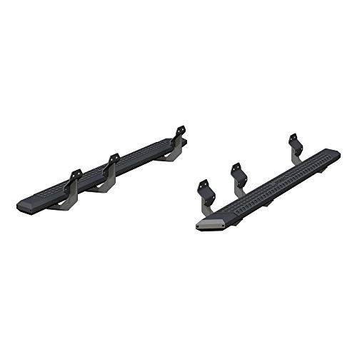 Estribos ARIES AdvantEDGE aluminio negro 91 pulgadas miniatura 2
