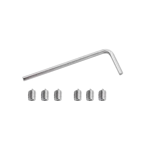 Image of Billet Aluminum 4-1 /4 inch Window Crank Handle Kit Compatible for Hot Rod Chevy Ford Chrysler(Black)