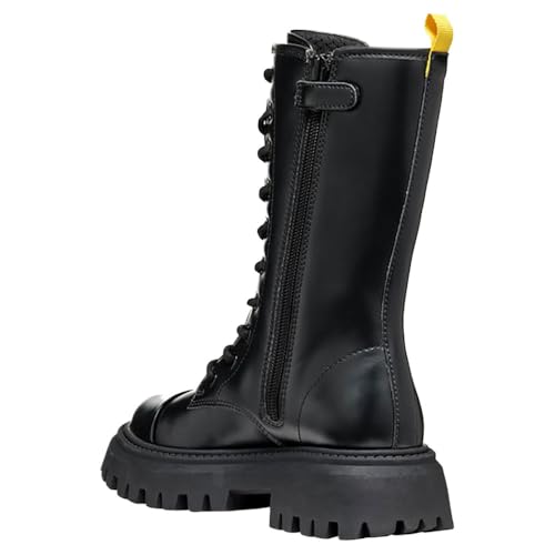 Geox girl's Biker Mid Calf Boot4