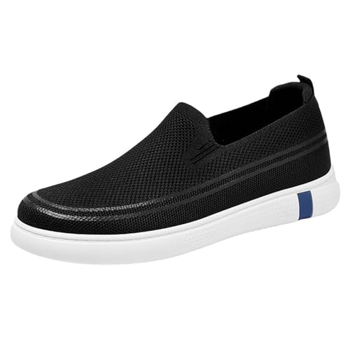 Zapatillas para hombre sin cordones, zapatos informales, zapatos ortopédicos de malla, suela suave, zapatos deportivos ligeros, transpirables, zapatillas de fitness, cómodas, zapatillas de correr