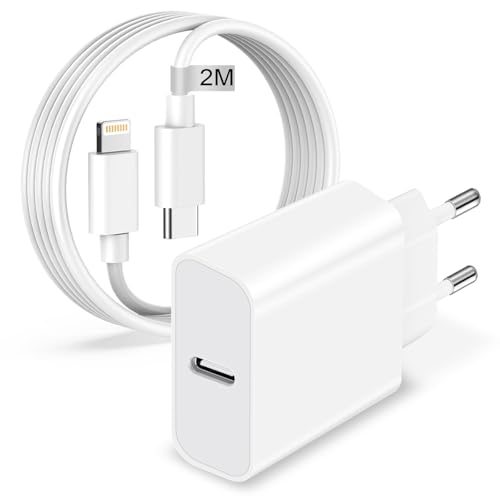 Compatibilità Universale Presa USB C: KEMPOW alimentatore USB C compatible con iPhone 14/14 Plus/14 Pro/14 Pro Max/13/13 Mini/13 Pro/13 Pro Max/12/12 Mini/12 Pro/12 Pro Max/SE 2020/11/11 Pro/11 Pro Max/XS/XS Max/XR/X/8/8 Plus, iPad Pro 10.5 inch/12.9 inch 2nd Gen; iPad Air3 10.5 inch; iPad Mini5 7.9 inch; AirPods3/2/1/Pro,ecc. Questo 20 W adattatore USB C anche per iPhone 7/7 Plus/6/6s/6 Plus/6s Plus/5/5C/5S in una velocità di carica originale (5 V/1 A)