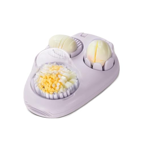 LYLHZRMDGC Stainless Steel Egg Slicer with 3 Modes