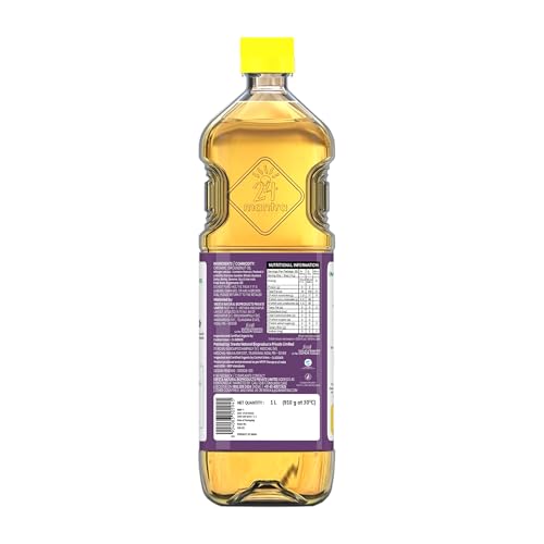 24 Mantra Unrefined Groundnut Oil/Moongphali Ka Tel- 100% Organic | Double Filtered | Expeller-Pressed