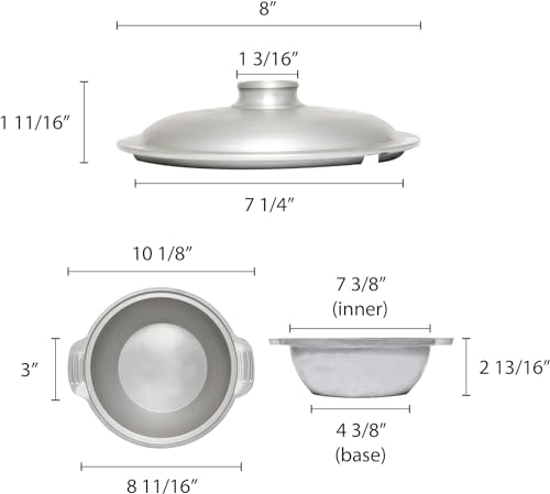 Wok de aluminio TrueCraftware 7" con tapa miniatura 5