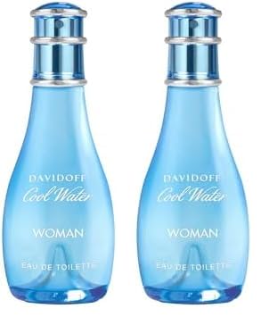 Davidoff Cool Water Women Eau De Toilette Spray, Floral Scent, 50ml (Pack of 2)-image-46