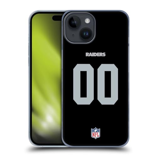Coque Las Vegas Raiders iPhone 15 rigide pour protéger votre mobile NFL