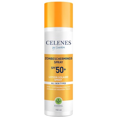 Protección solar herbal: Celenes by Sweden Spray Solar Hierbas SPF50+ 2 Protectores solares minerales