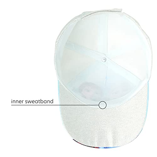 Image of Disney Frozen Kids Baseball Cap Adjustable Hat for Elsa Girls and Anna Age 4-7 Years