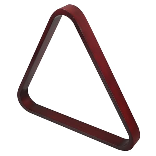 BRIGHTFUFU Solid Wood Billiard Ball Triangle Rack Pool Ball Organizer Billiards Accessories Pool Table Supplies