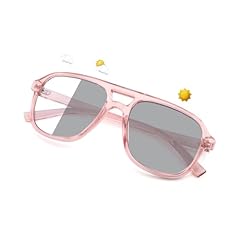 Pink Frame / Variable Tinded Grey Lenses