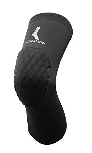 Diamond Pad Extended Knee Black protège-genou long pour le sport