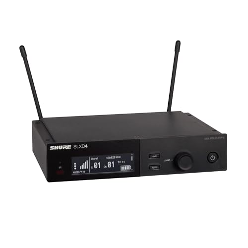 Image of Shure Wireless Microphone System with KSM8 Handheld Vocal Mic, SLXD24 /K8B-J52