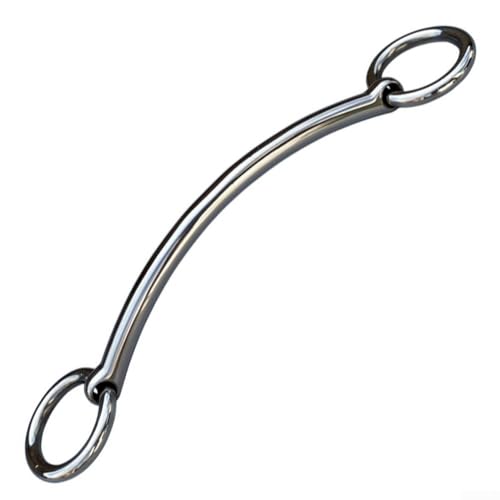 Horse Tack Equestrian Supply - Boquilla de acero inoxidable, cómoda y suave, 11 5 cm