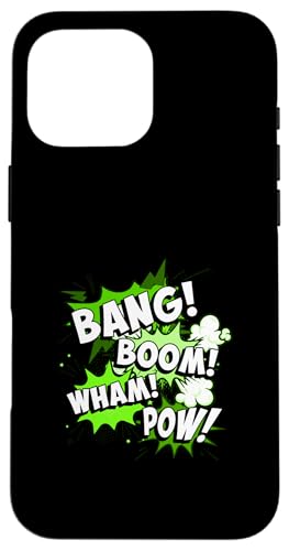 O[J[ Bang Boom Wham POW! O[OtBbN X}zP[X iPhone 16 Pro Max p