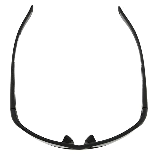 Foster Grant, mens, Backstop Wrap Polarized Sunglasses, Black/Black, 150 mm4