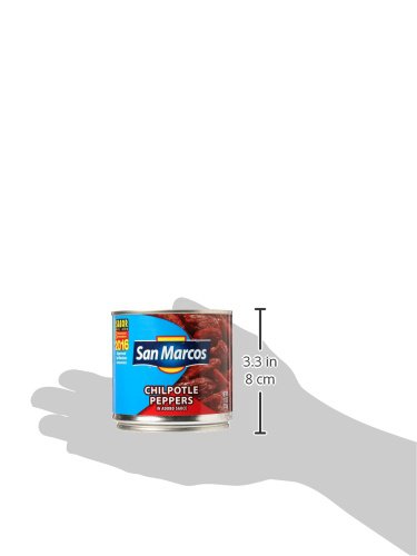 Image of San Marcos Chipotle Peppers Adobo Sauce (11Oz) (Pack of 4)