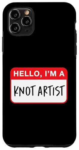 ����ɂ��́AI'm a Knot Artist - Funny �X�}�z�P�[�X iPhone 11 Pro Max �p