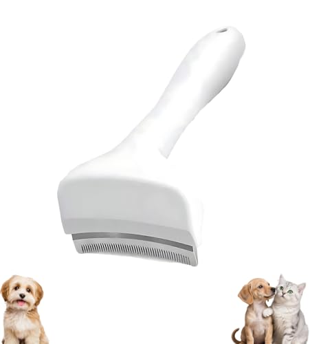 Dog Brushes for Shedding, Deshedding Brush for Dogs, V-Tooth Deshedding Comb for Pets, Multifunctional Hair Removal Brush, Hair Combing Tool for Cats and Dogs, Practical Gifts for Pet Owners, Dog Comb