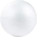 Genie Crafts Half Foam Ball 2-Pack - 7.8 x 7.8 x 3.9 in, White - DIY Art Craft & Modeling Supply - Sphere Dome for Crafts Projects