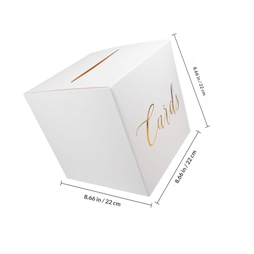 Caja de tarjetas de boda para evitar pérdidas de sobres y dedicatorias 3
