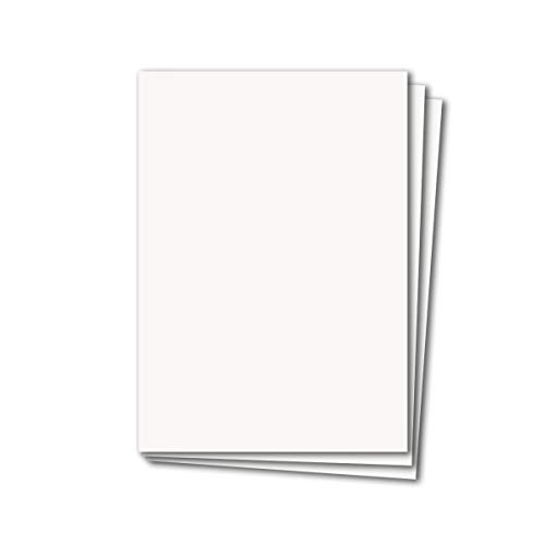 Glüxx Agent 100 arkuszy kartonu kolorowego DIN A4, białe, 240 g/m², gruby karton do majsterkowania - 21 x 29,7 cm, karton do majsterkowania, do albumu fotograficznego, karty menu, do drukowania, "zrób