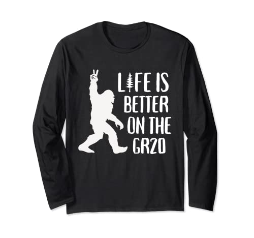 LA VIDA ES MEJOR EN EL GR20 Senderismo Córcega BIGFOOT Manga Larga