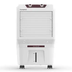 Crompton Marvel Neo Personal Air Cooler- 23L; with Everlast Pump, 4-Way Air Deflection and High Density Honeycomb pads; White