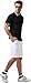 Sportides Mens Polo Shirts Contrast Collar Golf Tennis Short Sleeve Shirt Tops JZA071 Black L