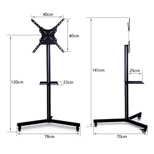 Soporte móvil con ruedas para TV de 14-42 pulgadas miniatura 5