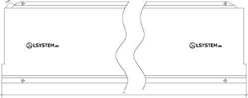 Preisvergleich Produktbild SOCKELBLENDE H16 1250 MM 12094424
