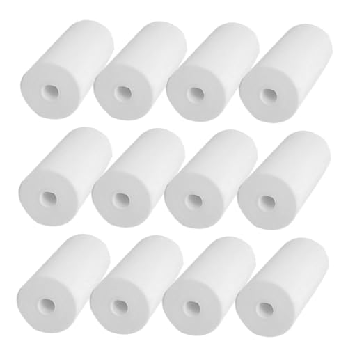 GANAZONO Thermal Cash Register Paper Rolls 20pcs Pack 55mm Width Smooth Surface Printing