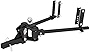 CURT 17500 TruTrack Weight Distribution Hitch with Sway Control, Up to 10K, 2-In Shank, 2-5/16-Inch Ball, Black