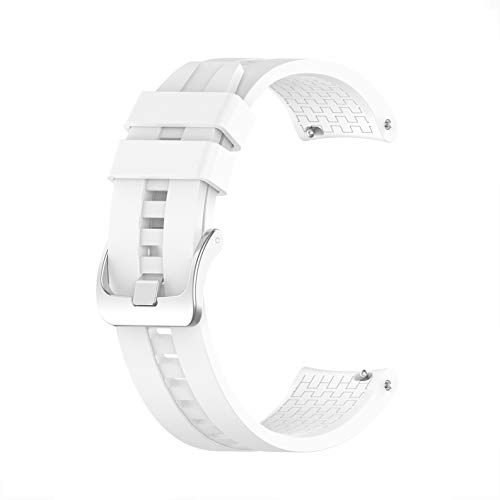 [SHEAWA] for HUAWEI WATCH GT2 PRO �o���h �x���g WATCH GT6/5 Pro 46mm/6/5/4/3/3 Pro 46mm���Ή� �����o���h �V���R�� �ւ��x���g 22mm �݊��i �A�N�Z�T���[ (�z���C�g)