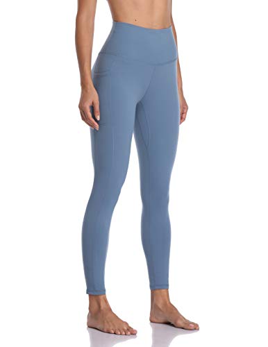 Image of Colorfulkoala Essential 7 /8 Leggings with Pockets | Yoga Pants for Women, Buttery Soft, Tummy Control, Workouts, Pilates, Casual, Gym, Athleisure, 25 inch Inseam