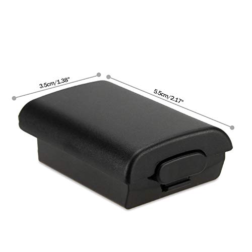 Hqmaster 10 Pack Black Battery Cover Shell Case For Xbox 360 Wireless Controller #TOP2