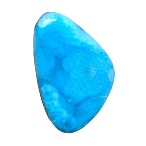 Larimar naturel en triangle 24x22mm pour création de bijoux DIY