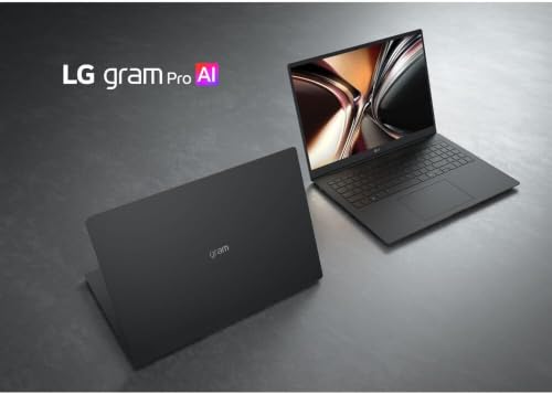 Image of LG Gram Pro 16 Laptop 2026, Intel Core Ultra 7 355 Processor, 32 GB RAM, 4 TB SSD, WQXGA (2560 x 1600) Touchscreen, Thin and Lightweight Dual AI Copilot+ PC, Up to 28.5 Hours, Wi-Fi 7, Windows 11 Pro