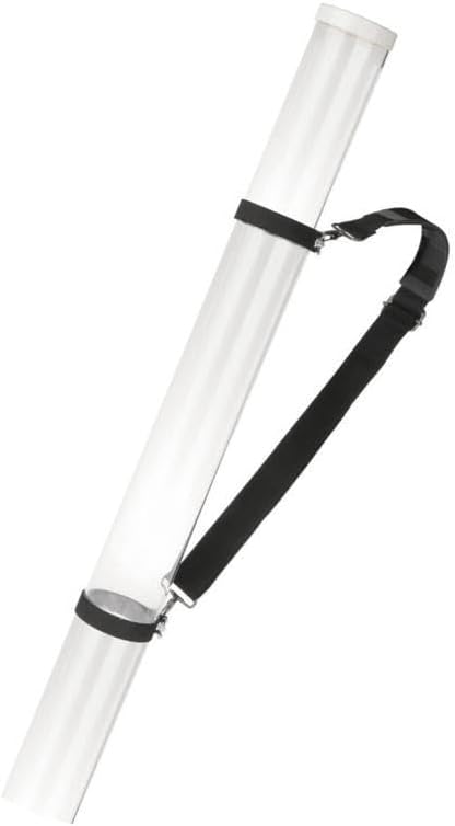 Ball Barrel, Badminton Cylinder, Adjustable Strap Lightweight Equipment Shuttlecock, Training Balls Tube for Unisex Sports Badminton, 100cm